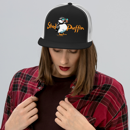 Stud Puffin Trucker Cap