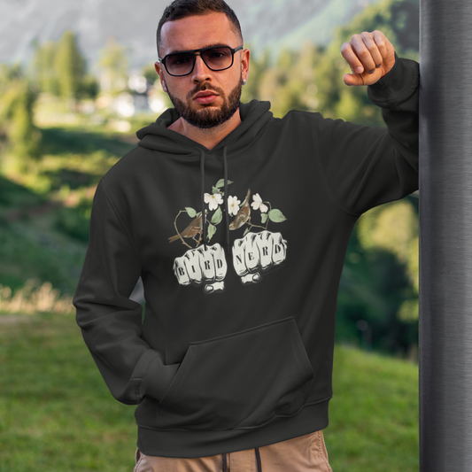 Bird Nerd Tattoo Hoodie