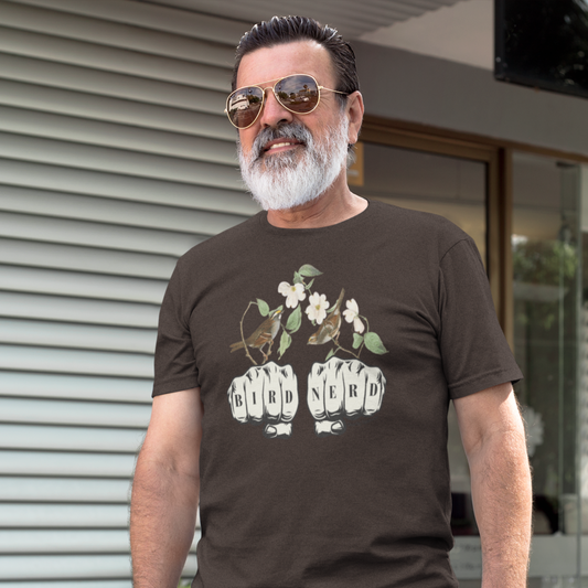 Bird Nerd Tattoo T-Shirt