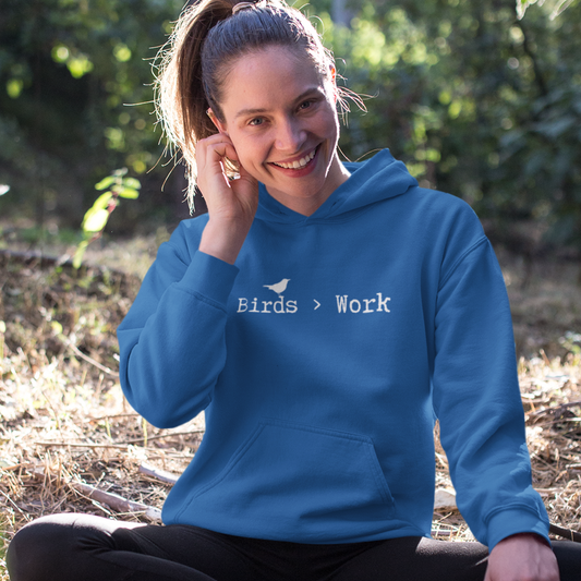 Birds are Better Than Work Hoodie