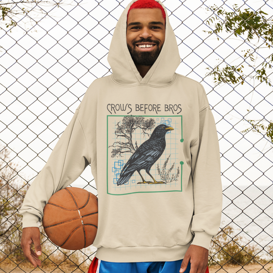 Crows Before Bros Hoodie