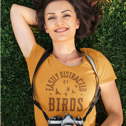Easily Distracted by Birds T-Shirt