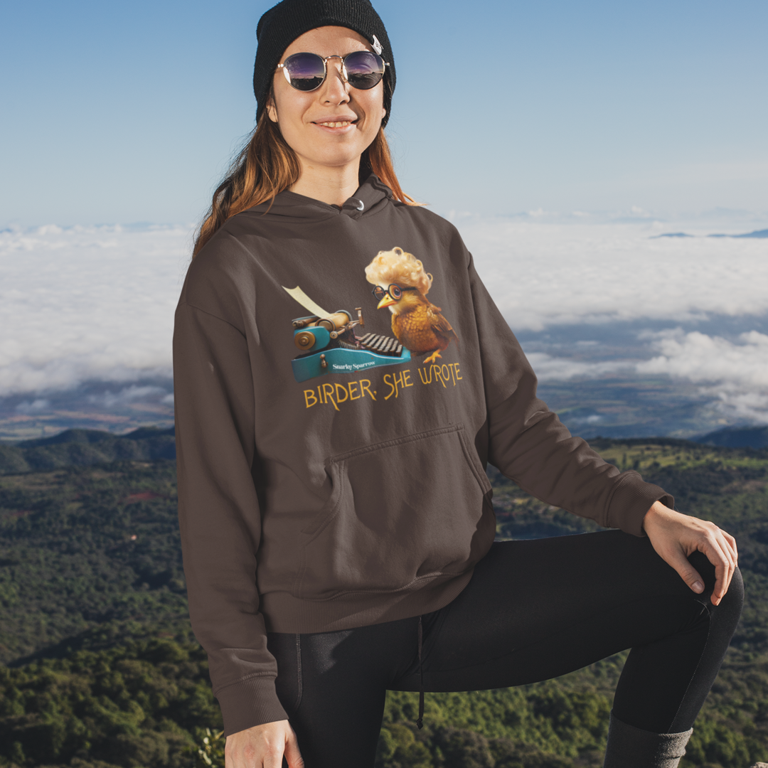 Birder, She Wrote Hoodie