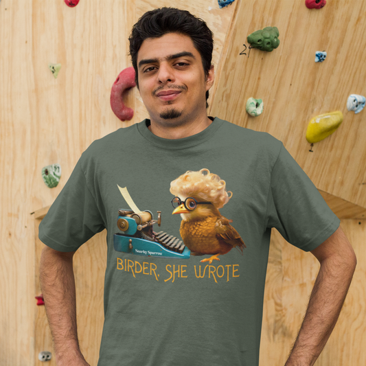 Birder, She Wrote T-Shirt