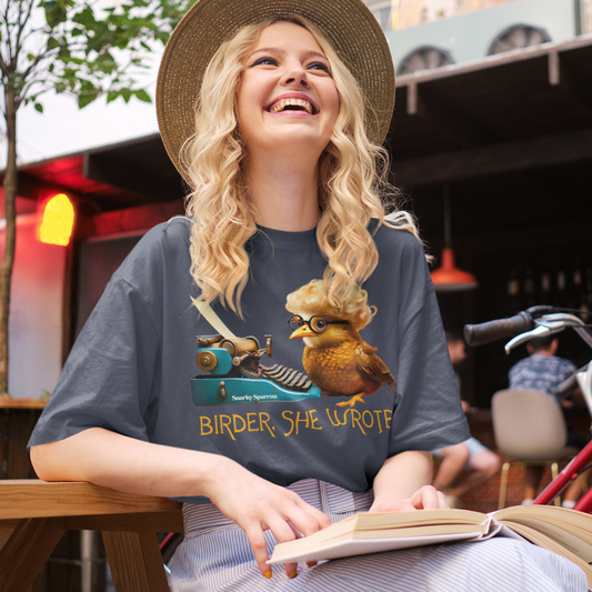Birder, She Wrote T-Shirt