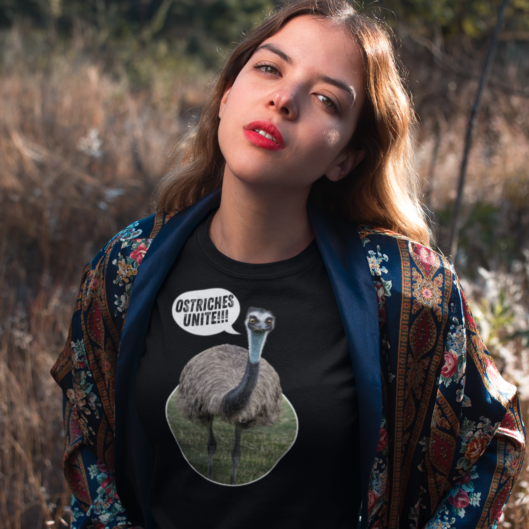 Ostriches Unite T-Shirt
