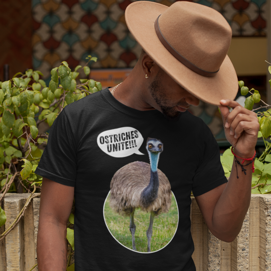 Ostriches Unite T-Shirt