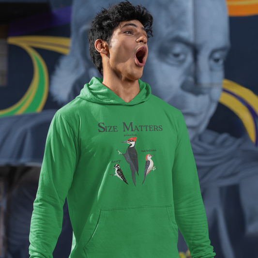 Size Matters – Woodpecker Edition - Hoodie