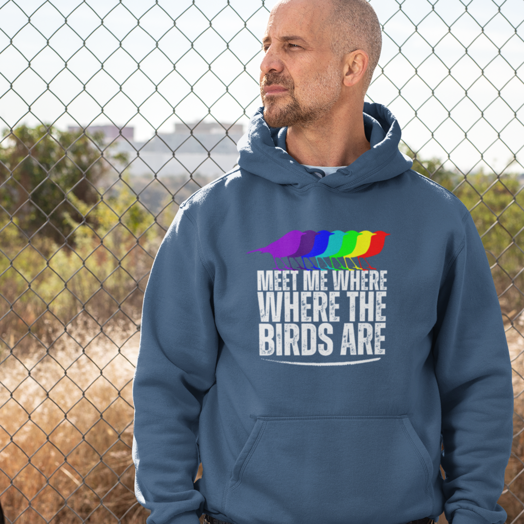 Meet Me Where the Birds Are Hoodie