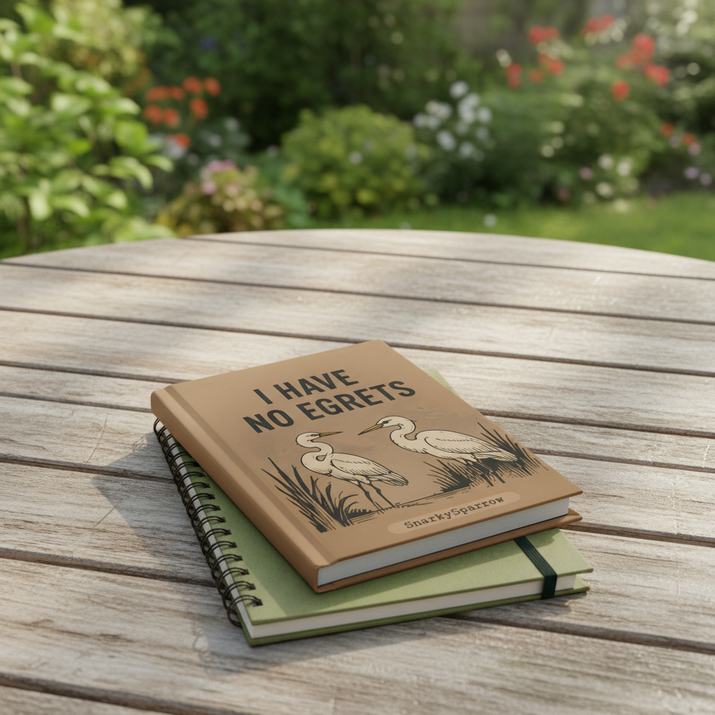 I Have No Egrets Field Notes - Hardcover