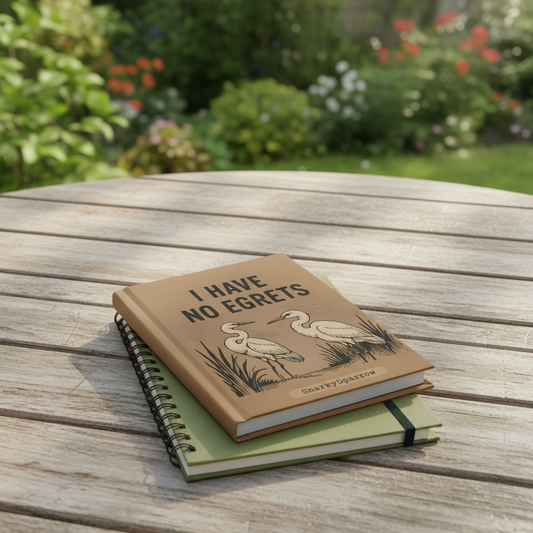 I Have No Egrets Field Notes - Hardcover
