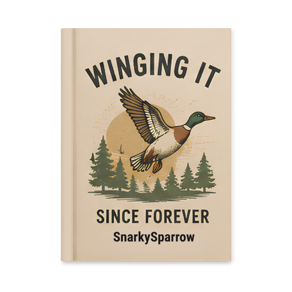 Winging It Since Forever Field Notes - Hardcover
