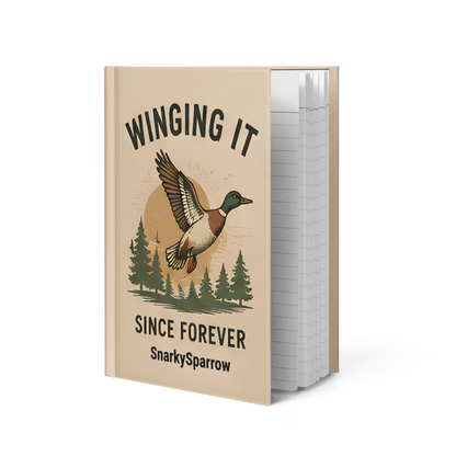 Winging It Since Forever Field Notes - Hardcover