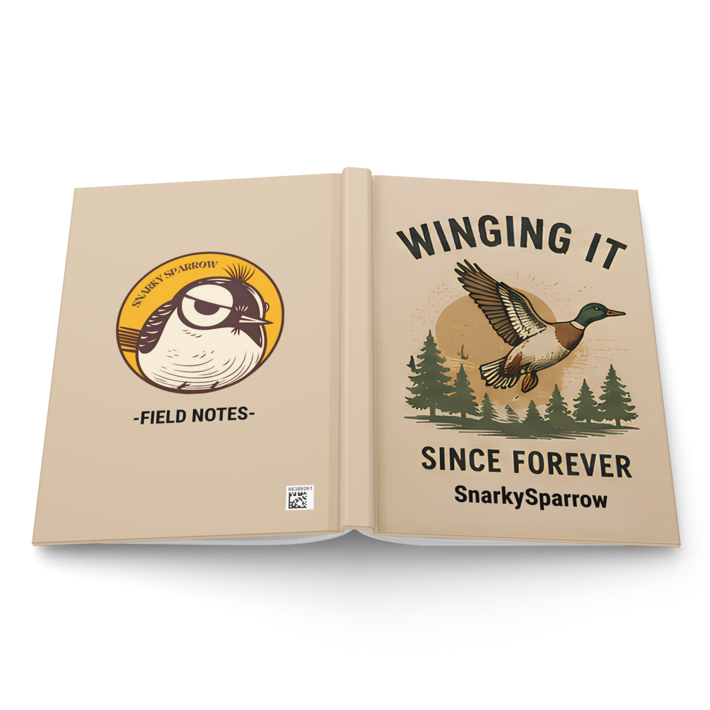 Winging It Since Forever Field Notes - Hardcover