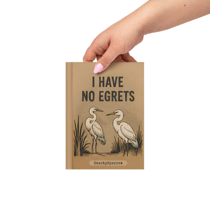 I Have No Egrets Field Notes - Hardcover