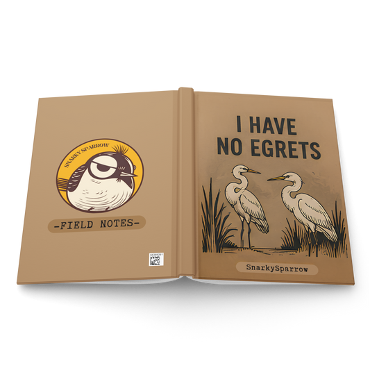 I Have No Egrets Field Notes - Hardcover
